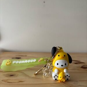Sanrio Pochacco Keychin Mini Figure